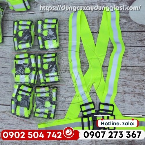 Áo dây phản quang thun bảo hộ