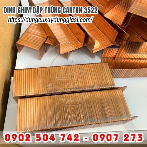 Đinh gim dập thùng carton 3522
