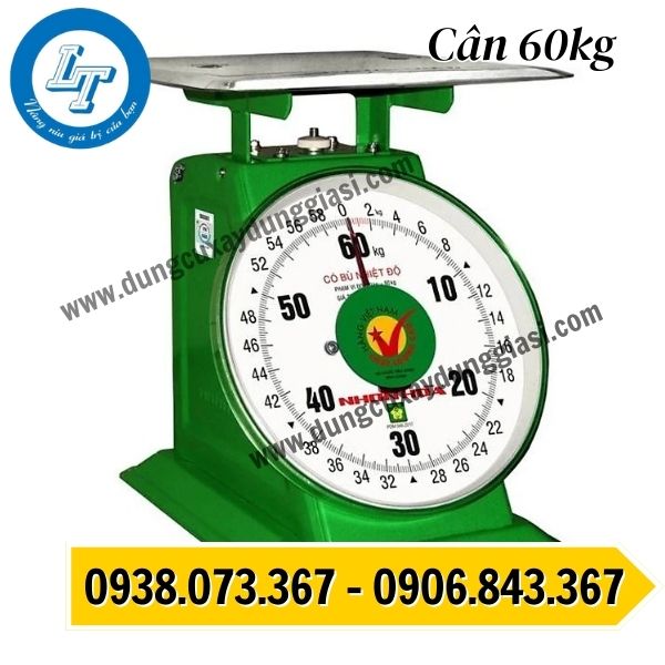 giá cân đồng hồ lò xo nhơn hòa 60kg giá cân đồng hồ lò xo nhơn hòa 60kg