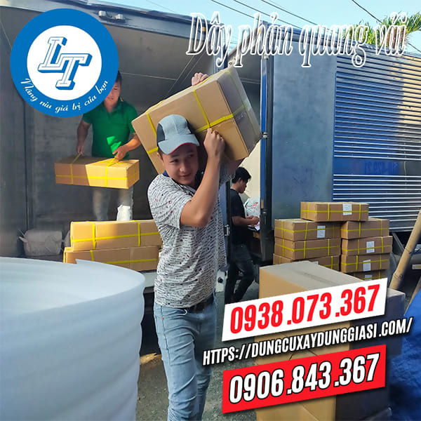 Giao dây phản quang vải cho khách Giao dây phản quang vải cho khách