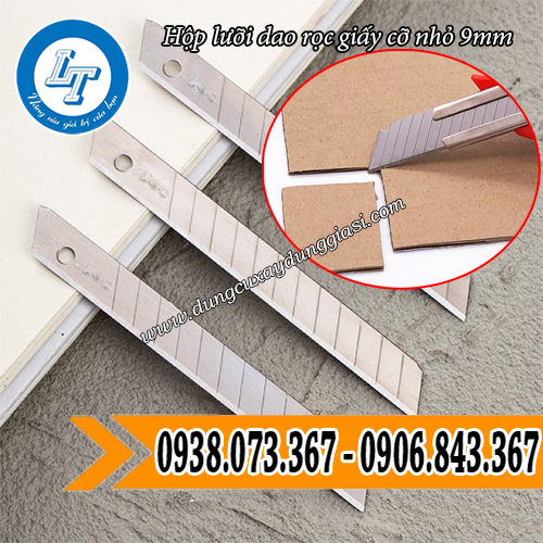 hộp lưỡi dao rọc giấy có lưỡi cắt sắc bén hộp lưỡi dao rọc giấy có lưỡi cắt sắc bén