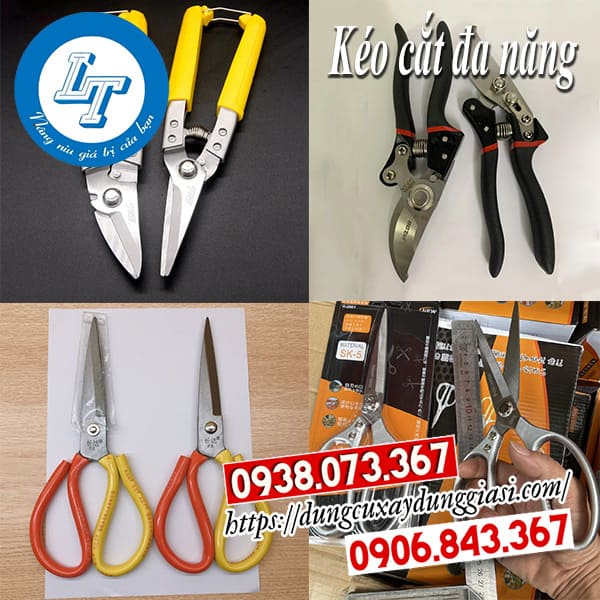 Kéo cắt đa năng đủ loại giá rẻ TPHCM