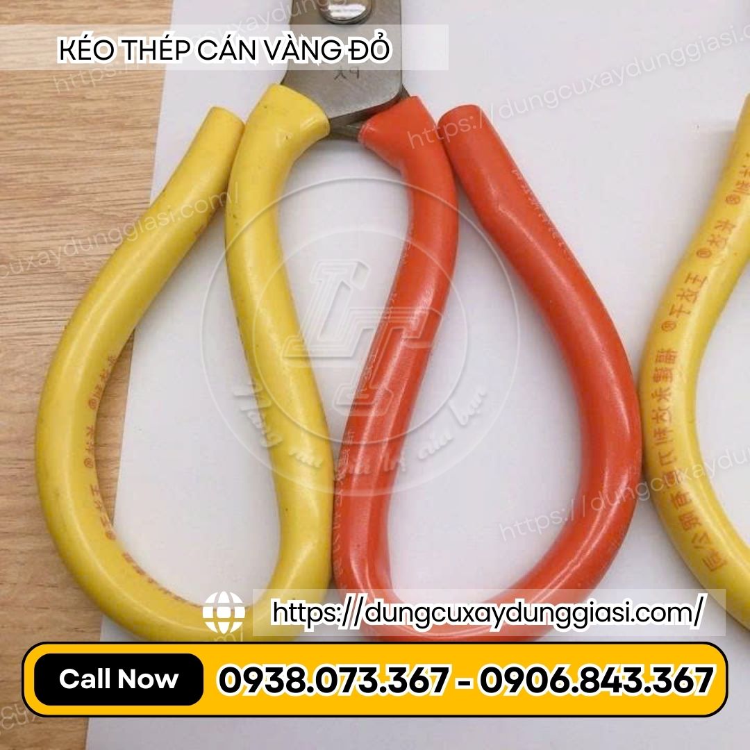 Kéo thép cán vàng đỏ giá rẻ không gỉ