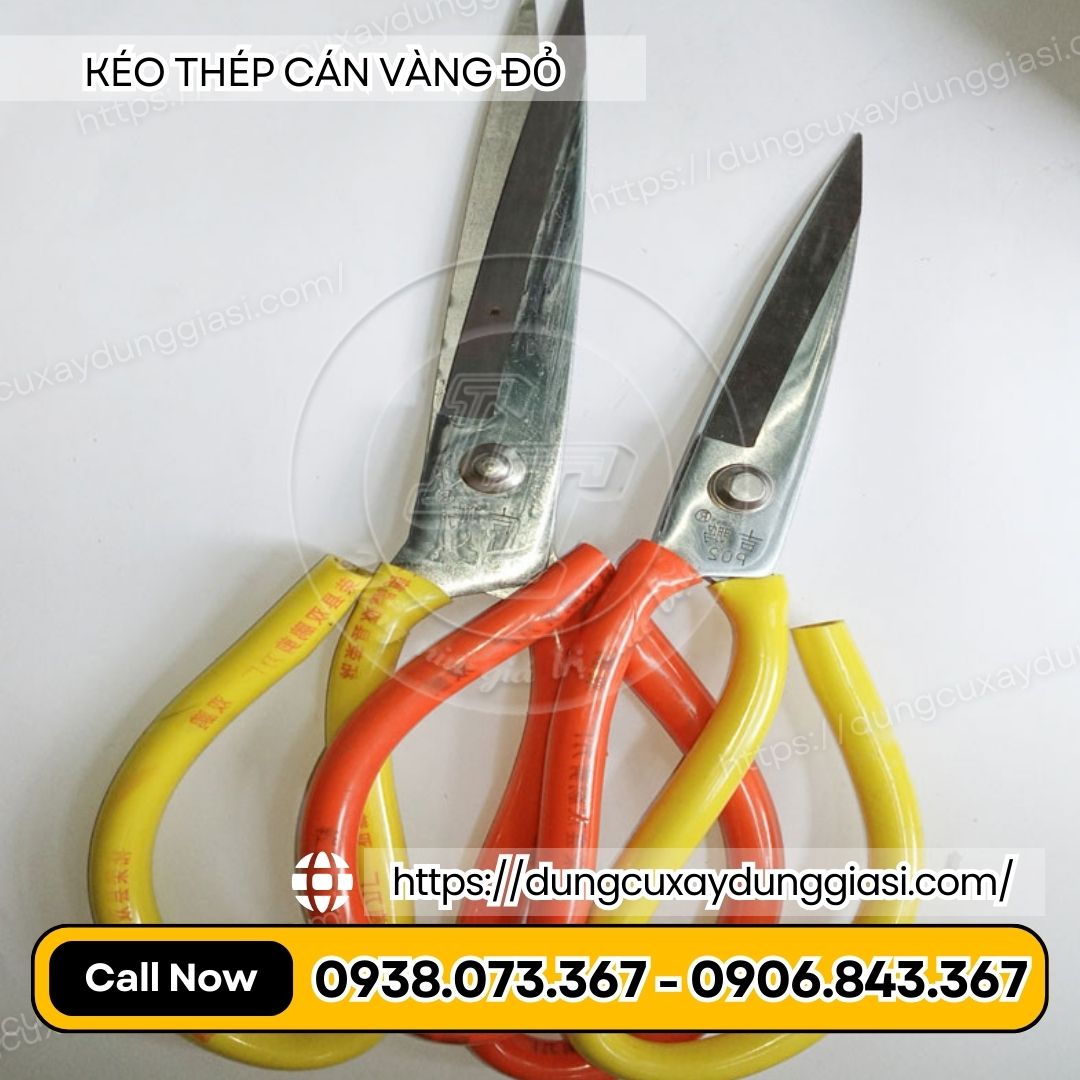 Kéo thép cán vàng đỏ giá rẻ không gỉ