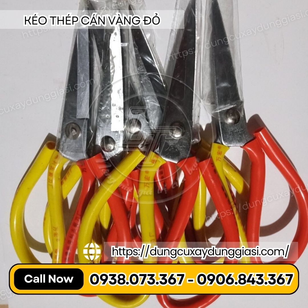 Kéo thép cán vàng đỏ giá rẻ khôn gỉ