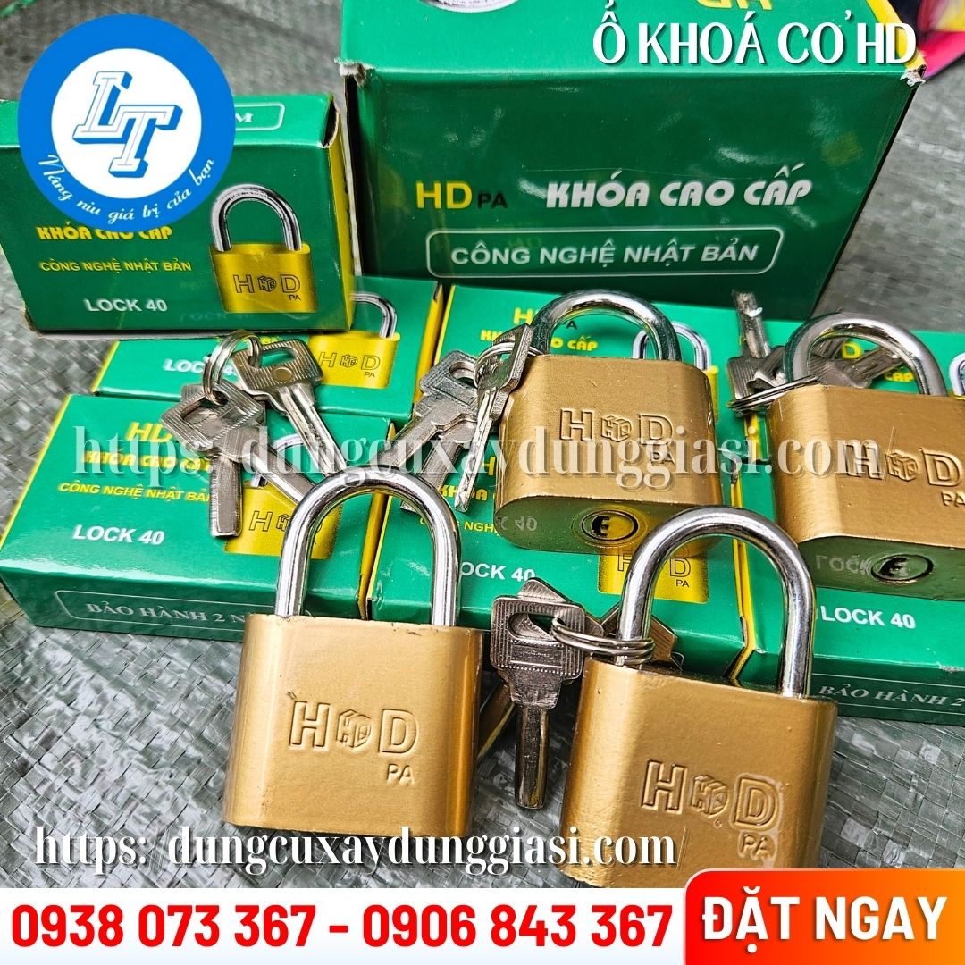 Kho hàng ổ khoá cơ HD chính hãng giá rẻ toàn quốc