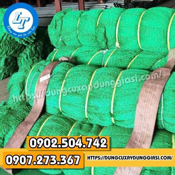 Lưới bao che xây dựng màu xanh lá