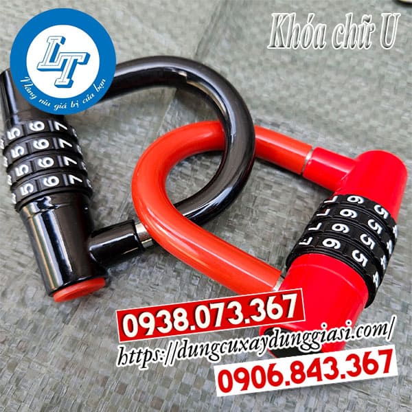 Khóa chữ U chống cắt, chống trộm giá rẻ