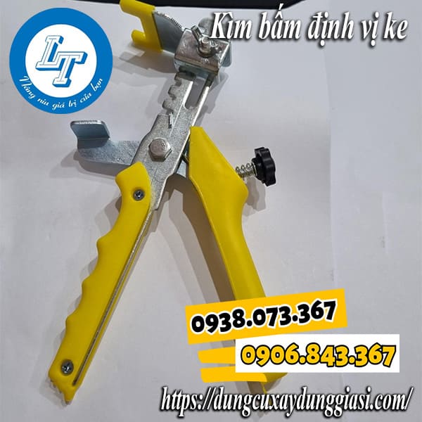Kìm bấm định vị ke giá rẻ tiền giang