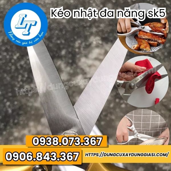 Lưỡi keo sắc bén cắt được nhiều thực phẩm khác nhau