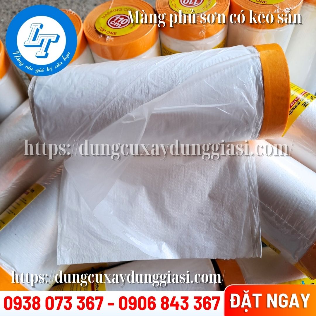 Màng phủ sơn có keo sẵn