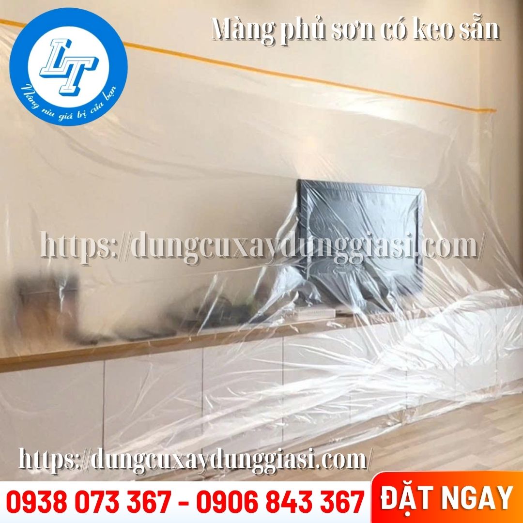 Màng phủ sơn có keo