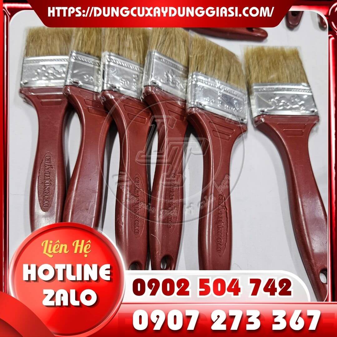 Cọ quét sơn cán nhựa cầm chắc tay