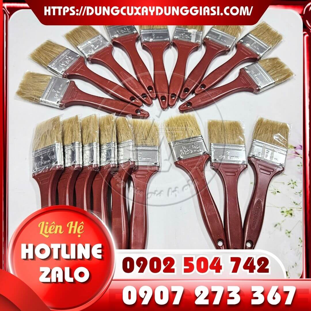Cọ quét sơn cán nhựa giá sỉ tại Lê Thanh