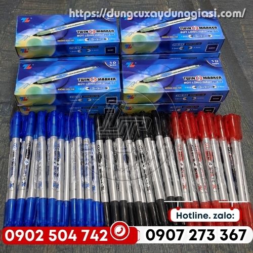 Mua bút lông dầu 2 đầu PM04 giá rẻ tại TPHCM