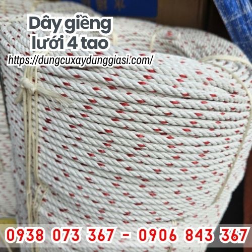 Dây giềng lưới 4 tao chất lượng, chắc chắn