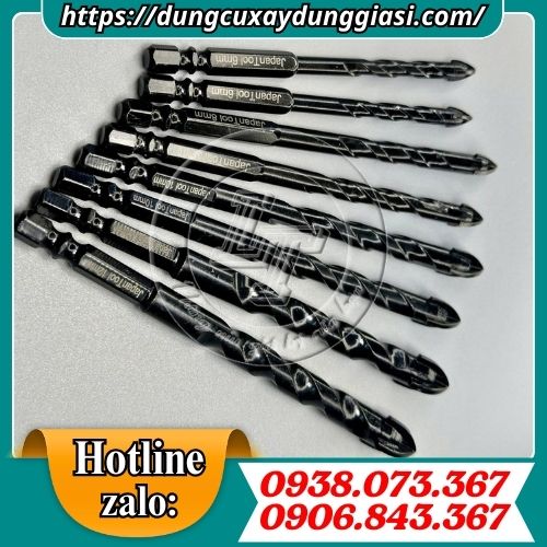 Mũi khoan đa năng 4 cạnh chuôi lục giác