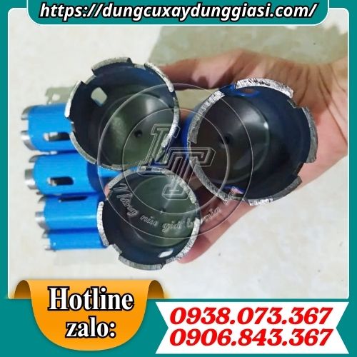 Mũi khoan được thiết kế với các rãnh