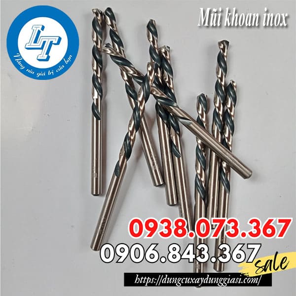 Mũi khoan inox giá rẻ chính hãng