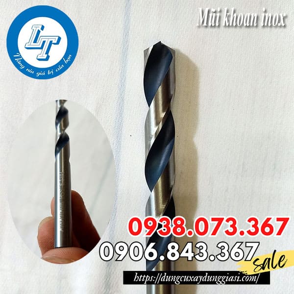 Mũi khoan inox giá rẻ chính hãng