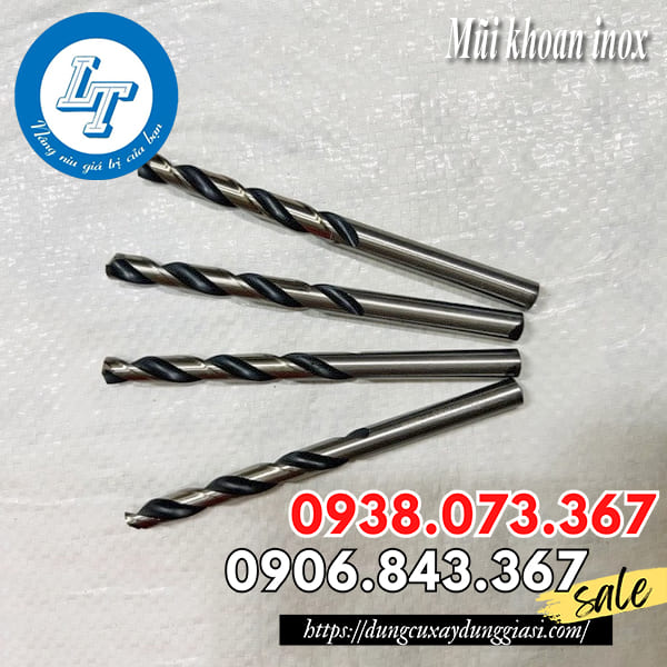 Mũi khoan inox giá rẻ chính hãng