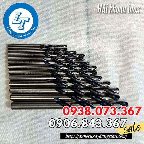 Mũi khoan inox giá rẻ chính hãng