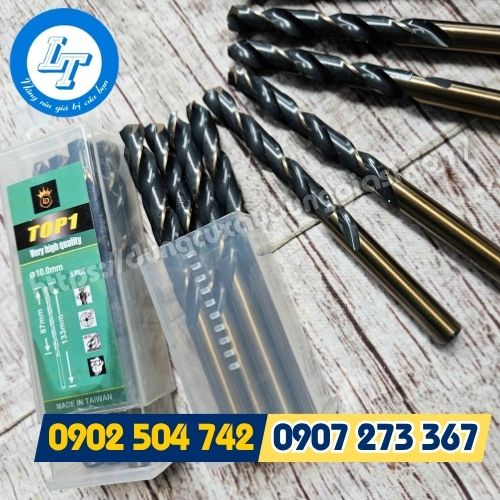 Mũi khoan inox vàng đen giá sỉ