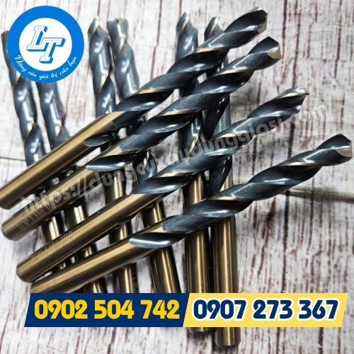 Mũi khoan inox vàng đen
