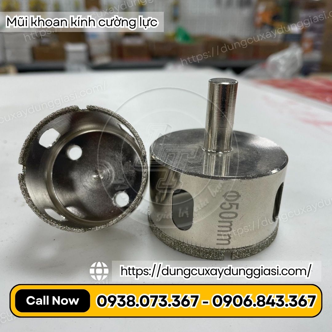 Mũi khoan kính cường lực Mũi khoan kính cường lực