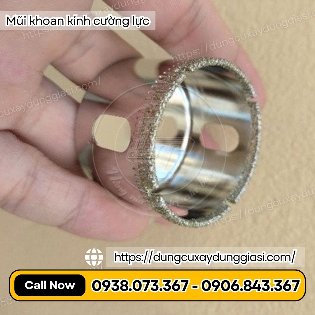 Mũi khoan kính cường lực sắc bén Mũi khoan kính cường lực sắc bén