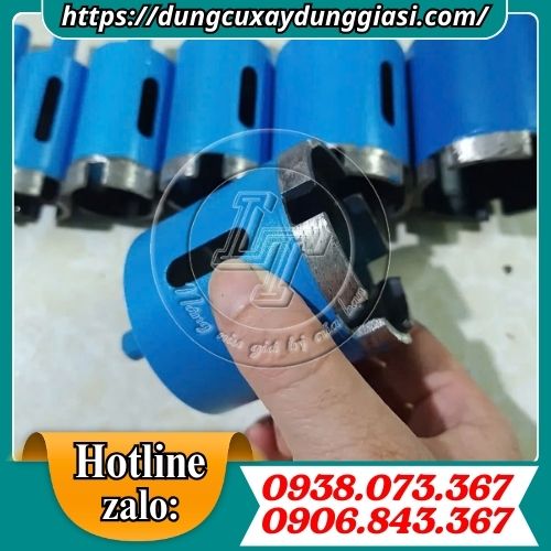 Mũi khoan kính, đá hoa cương xanh