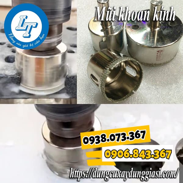 Mũi khoan kính giá sỉ rẻ nhất TPHCM