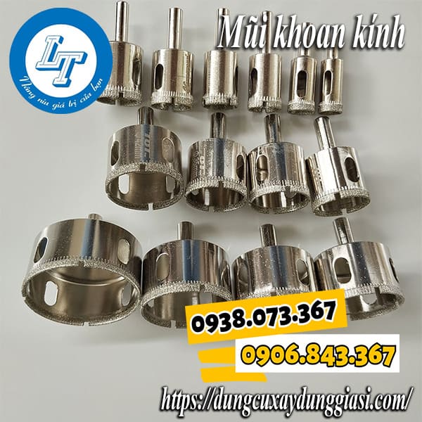 Mũi khoan kính giá sỉ rẻ nhất TPHCM