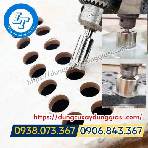 Mũi khoan kính trắng chất lượng