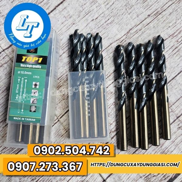 Mũi khoan sắt chuẩn đài loan giá sỉ