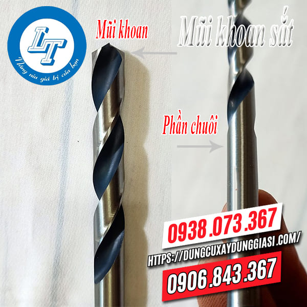 Mũi khoan sắt giá rẻ nhiều ưu đãi