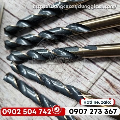Mũi khoan sắt, thép, kim loại thông dụng