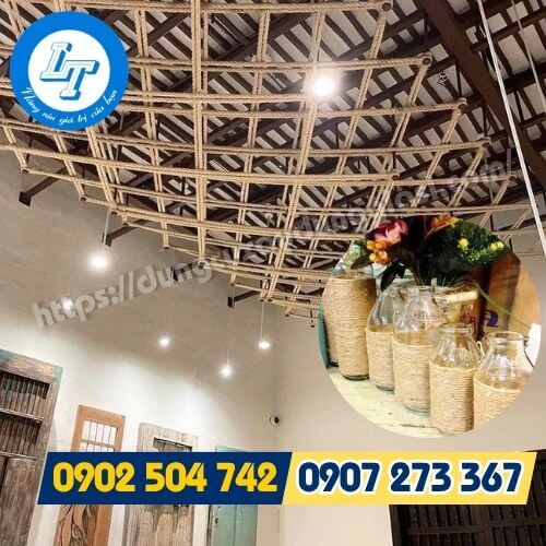 Dây thừng trang trí linh hoạt trong nhiều mục đích khác nhau