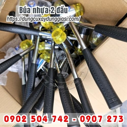 Nhận sỉ lẻ toàn quốc búa nhựa 2 đầu giá cả hợp lý