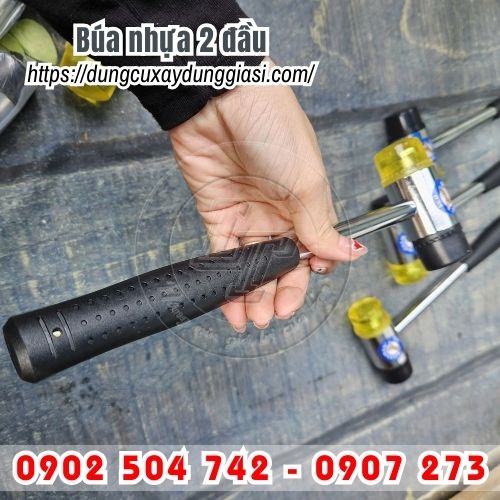 Búa nhựa 2 đầu