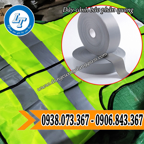 bán dây cảnh báo phản quang giá rẻ may áo bảo hộ bán dây cảnh báo phản quang giá rẻ may áo bảo hộ