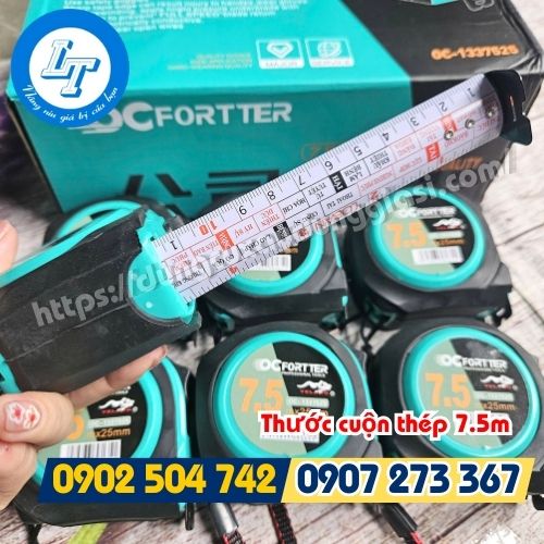 Thước cuộn thép 7.5m bản lớn