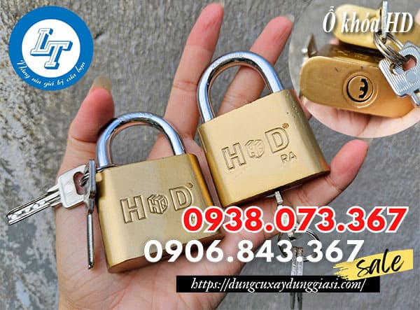Ổ khóa HD 3 chìa cao cấp giá rẻ