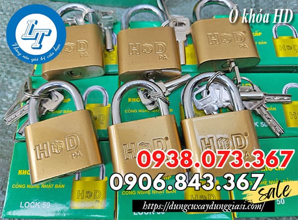 Ổ khóa HD 3 chìa cao cấp giá rẻ