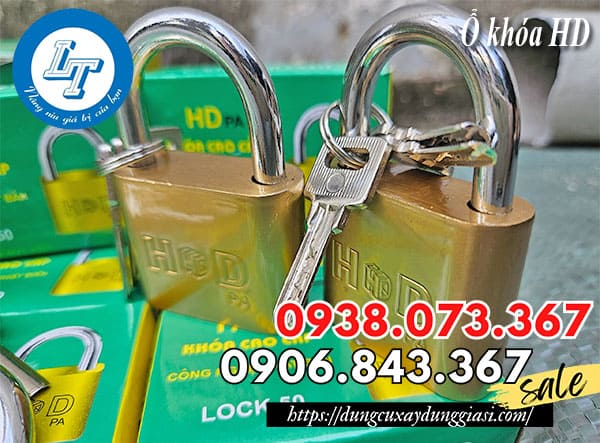 Ổ khóa HD 3 chìa cao cấp giá rẻ