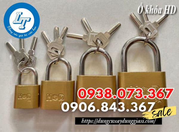 Ổ khóa HD 3 chìa cao cấp giá rẻ