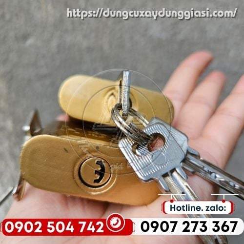 Ổ khoá móc HD PA dùng chìa muỗng cầu