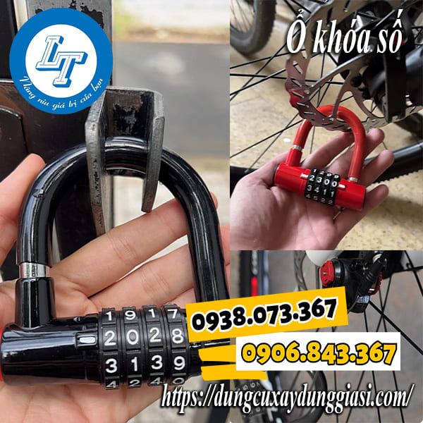 Ổ khóa số giá rẻ chất lượng HCM