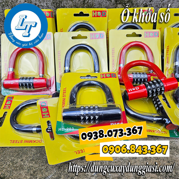 Ổ khóa số giá rẻ chất lượng HCM