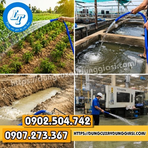 Ống nhựa dẻo dùng trong chăn nuôi, nông nghiệp, xây dựng